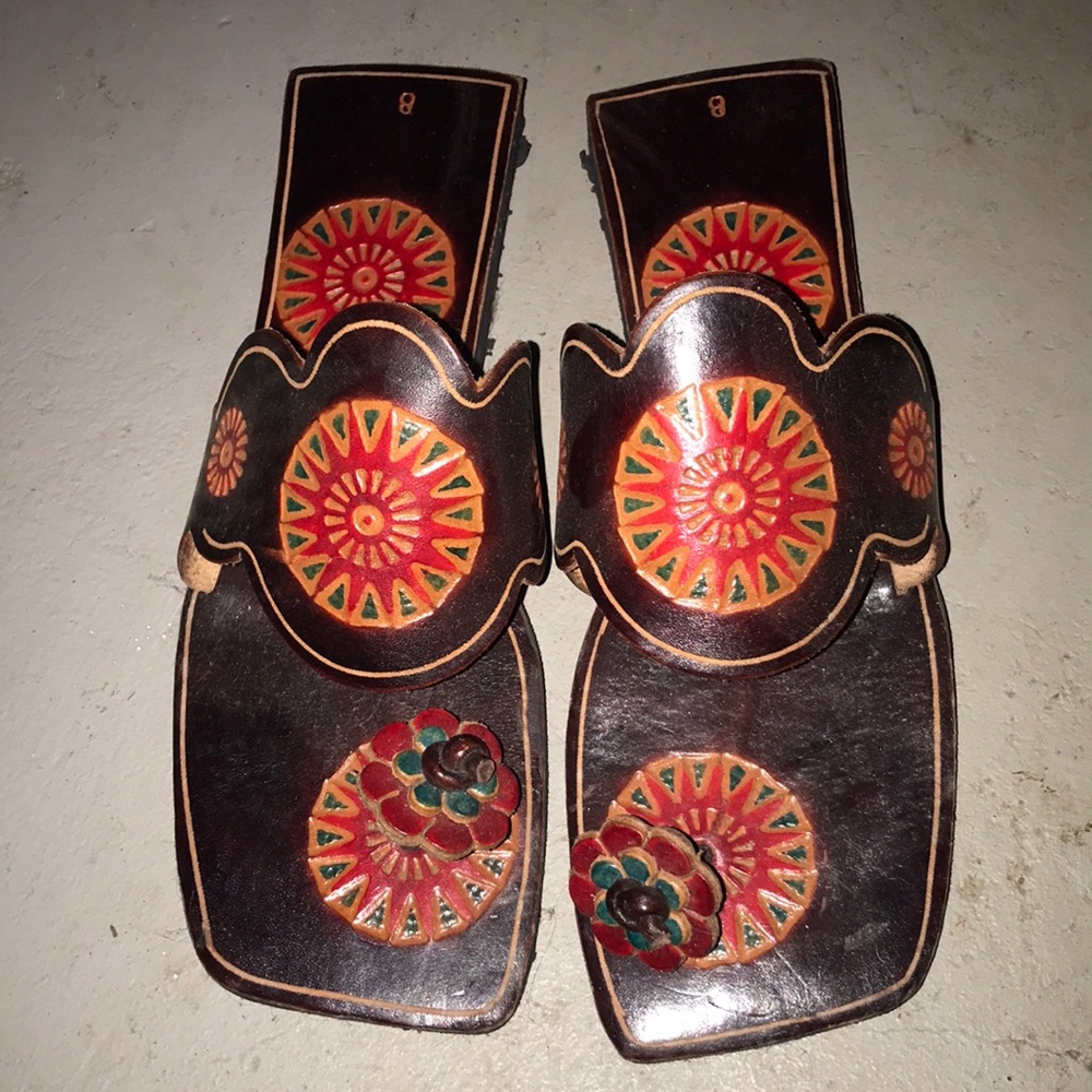 Leather Flip Flops
